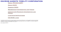 Desktop Screenshot of eafc.org